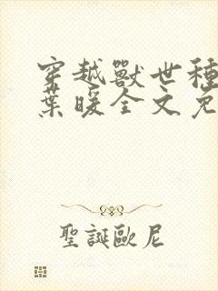 穿越兽世种田记叶暖全文免费阅读