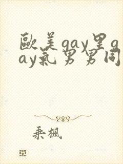 欧美gay里gay气男男同性恋网站