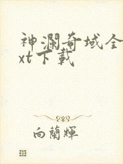 神澜奇域全本txt下载