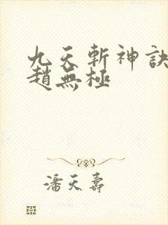 九天斩神诀林辰赵无极