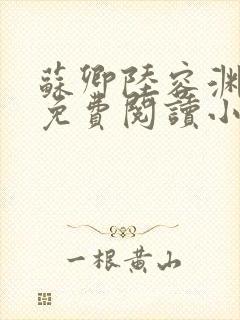 苏卿陆容渊全文免费阅读小说