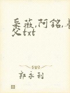 采薇,阿铭,养父txt封面