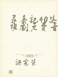 寻秦记40集电视剧免费看全集