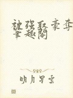 被强取豪夺之后笔趣阁封面