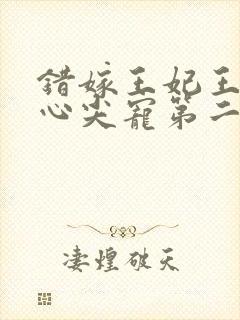 错嫁王妃王爷的心尖宠第二季