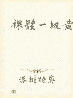 裸体一级黄色片