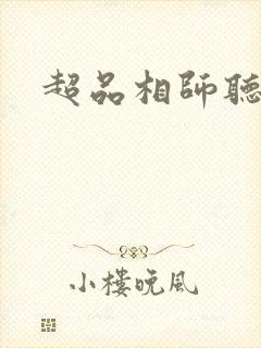 超品相师听小说