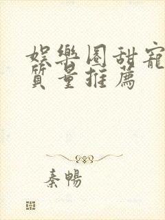 娱乐圈甜宠文高质量推荐