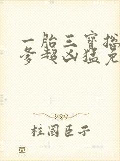 一胎三宝总裁爹爹超凶猛免费