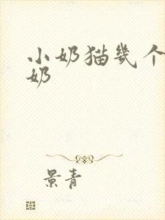 小奶猫几个月断奶