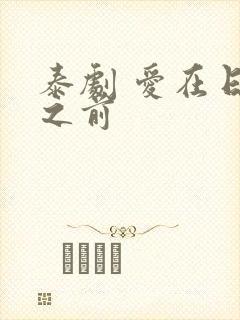 泰剧 爱在日落之前