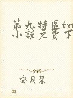 第九特区txt小说免费下载封面