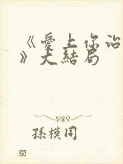 《爱上你治愈我》大结局封面