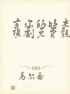 有你的时光里电视剧免费观看全集