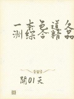 一本色道久久亚洲综合精品