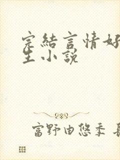 完结言情好看女生小说封面