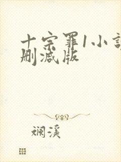 十宗罪1小说未删减版