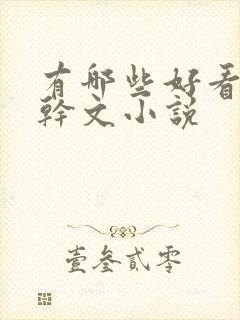 有哪些好看的高干文小说