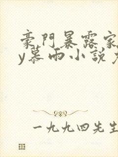 豪门暴露家族by慕雨小说免费阅读