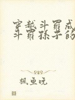 穿越斗罗成为剑斗罗孙子的小说 小说