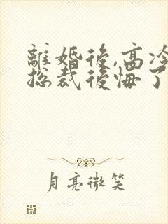 离婚后,高冷女总裁后悔了最新章节封面