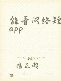 能看网络短剧的app封面