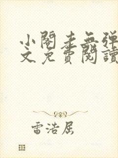 小阁老无弹窗全文免费阅读笔趣阁