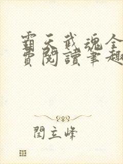 霸天武魂全文免费阅读笔趣阁