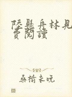 陆悬舟林见椿免费阅读封面