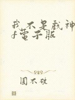 我不是戏神pdf电子版