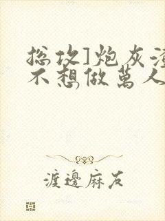 总攻]炮灰渣攻不想做万人迷by晴昼封面