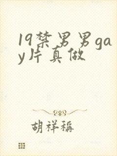 19禁男男gay片真做