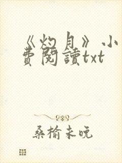 《灼月》小说免费阅读txt