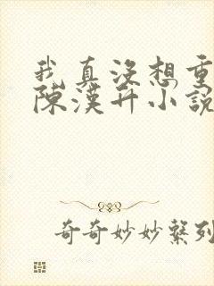 我真没想重生啊陈汉升小说无弹窗