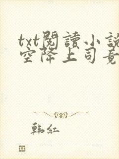 txt阅读小说空降上司竟是前男友封面