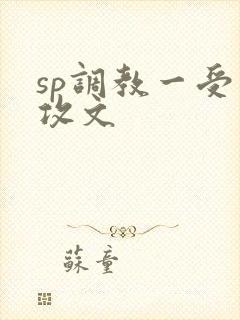sp调教一受多攻文封面