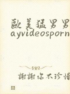 欧美猛男男同gayvideosporn封面