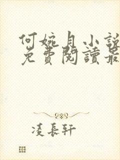 何婉月小说全文免费阅读最新章节