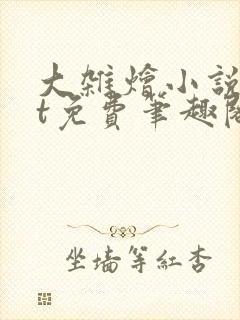 大杂烩小说txt免费笔趣阁