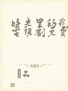 时光里的我们 电视剧免费观看