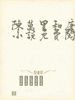 陈万里和唐嫣然小说免费阅读封面