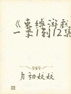 《束缚游戏》第一季1到12集