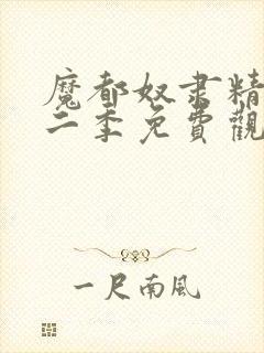 魔都奴隶精兵第二季免费观看