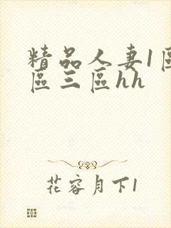 精品人妻1区2区三区hh