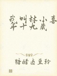 我叫林小喜 今年十九岁