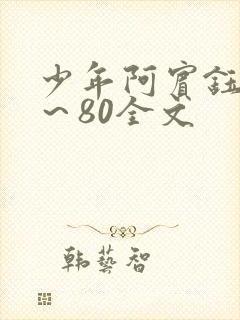 少年阿宾钰慧1～80全文
