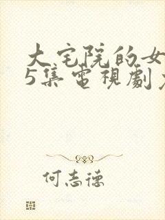 大宅院的女人45集电视剧免费观看