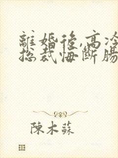 离婚后,高冷女总裁悔断肠