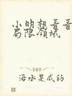 小明想看看永久局限领域