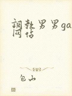 调教男男gay网站